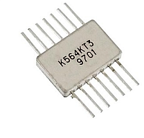 Микросхема  К564КТ3 (аналог CD4066A) -Корпус: 401.14-5 Никель SMD