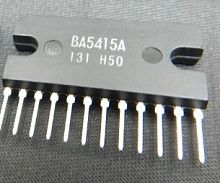 Микросхема BA5415A orig PA 2x5.4W (12V/3 Ом) /SILP12/