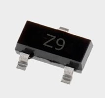 Стабилитрон ZENER 12V 0.25W BZX84C12/BZX84-B12 5% (Марк. WZ7)SMD SOT23 