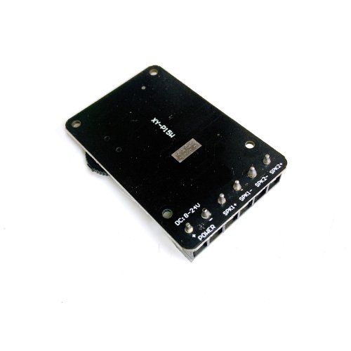 МОДУЛЬ Усилитель звука стерео  12V / 24V;+Bluetooth v5.0;  Модель: XY-P15W; без прозрачной панели; мощность 10W/15W/20W; Два канала вывода аудиосигнал фото 2