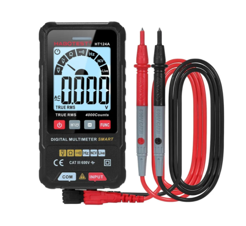 Мультиметр цифровой, Smart HABOTEST HT124A. черно-белый экран Мультиметр цифровой, Smart HABOTEST HT124A. черно-белый экран