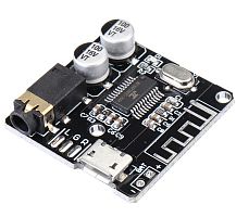 МОДУЛЬ Bluetooth аудио плеер VHM-314-V2.0 на м/сх AC1847AP1P803 (AC20BP02311) Напряжение пит: 3,7 – 5V; соотношение сигнал/шум: 90дБ; micro USB,