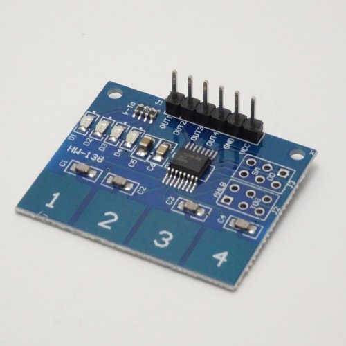 Модуль сенсорной клавиатуры на микросхеме TTP224    ARDUINO