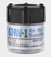 ПАСТА ТЕПЛОПРОВОДНАЯ GD900-1 150гр. (Банка) с лопаткой Теплопроводность (Thermal Conductivity) : > 6W/m-K