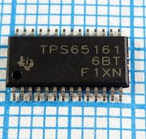 Микросхема TPS65161   orig   (HTSSOP28)  ПИТАНИЕ BIAS ДЛЯ ТВ И МОНИТОРОВ TFT LCD ПАНЕЛЕЙ
