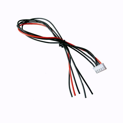 Разъем CHU-5 (H-05) 5pin, балансировочный, розетка на кабель с контактами 2.54мм (ответная часть к CWF-5 вилка) штырь с гнездами (UL3239 AWG22 2.54mm 