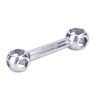 Ключ гаечный 10 в 1 шестигранный; 10 отверстий разного размера (6mm,7mm,8mm,9mm,10mm,11mm,12mm,13mm14mm,15mm); для ремонта велосипедов; материал: цинк