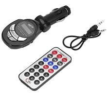 Автомобильный FM-Модулятор (трансмиттер) TDS Q10 (Bluetooth 2.0/ MP3/ AUX) + Встроенные кабеля для ЗУ:(TYPE-C; microUSB) In:12V (авто прикур);форм:MP3