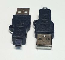 ПЕРЕХОДНИК USB-AM / miniUSB-4pin (шт.) (6-093 USB A "шт" - mini B 4Pin "шт", шт)