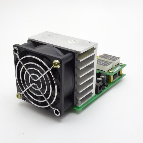 Электронная нагрузка 100W на транзисторе IRFP064N Напряж. max=20V; Imax =20A; Точность считыван напряж ± (1%FS); Цифр. индикац; Звук. оповещен; Защита фото 4