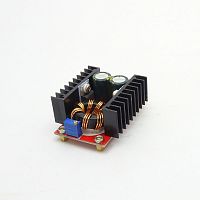 Повышающий DC-DC 10...32V >> 12...35V (регулир.) до 6A (с радиатором) Преобразователь напряжения; I вх. до 10A ; I вых. до 6А; P вых=100W (150W- с рад