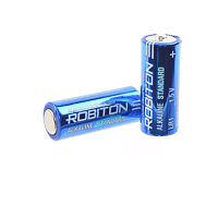 Батарейка LR1 1,5v ( 293 ) ( габар: 12х30,2мм ) Alkaline ROBITON STANDARD R-LR1-0-BL5 LR1 (0% Hg) ( MN9100,N, E90, KN, KN-2, AM-5 ) ПРИМ: БРЕЛОКИ АВТО
