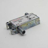 Усилитель эфирного сигнала 3022 Р-1 ДМВ+МВ в линию: домовой 18db;  коэф.усил. 20-22db (1/5;6-60); питание 12V; регулировка 5-862MHz;  