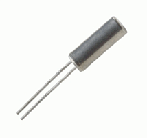 Кварцевый резонатор 6 MHz (6.000) имп. ЧАСОВОЙ (цилиндр 8x3 мм TC-38) 2pin (КВАРЦ)