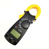 КЛЕЩИ ДЛЯ ИЗМЕРЕНИЯ  ПЕРЕМ. ТОКА  DT-3266L малые Iперем=20A/200А/600A; Uперем=600V; Uпост=600V; R=2KОm-2Mom; Фаза-указатель: Диапазон: AC380V + / -10%