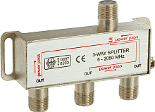 Разветвитель 3-WAY SPLITTER 1 х 3  5-2050MHz сплиттер под F разъем