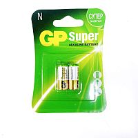 БАТАРЕЙКА LR1(910A) 1,5V GP SUPER  Alkaline  Типоразмер: N LR1 910A  293 MN9100 GP910ARA  цена за 1 шт    BL-2   