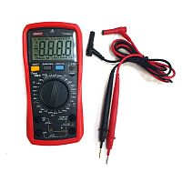 Мультиметр   M890D+ 6000 отсчетов Udc=600mV-1000V (±0,7% ±3) / Uac=6V-750V (±0,8% ±3) / Idc=60µA-20A/ Iac=60µA-20A/ R=600Ω-60MΩ/ Cx=6nF-100mF