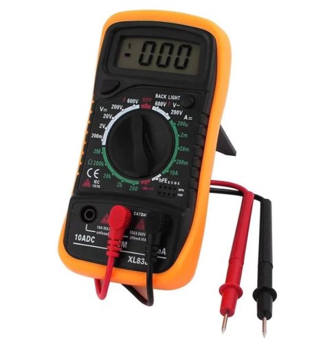 Мультиметр XL-830L LIVE-POWER ( Компактн.) Udc=200mV- 600V; Uac=200-600V; Idc=200mkA-10Aк.прозв.соед Мультиметр XL-830L LIVE-POWER ( Компактн.) Udc=200mV- 600V; Uac=200-600V; Idc=200mkA-10Aк.прозв.соед
