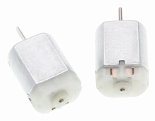 ДВИГАТЕЛЬ ЭЛЕКТРИЧЕСКИЙ DC12V (8-16V) 30.5x24х18.3mm FC280-SC-20150 (вал d=2мм, h-вала=12мм) подключение внутренние контакты