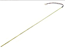 Светодиодная линейка универсальная для LED подсветки 15,4" 12V 66LED (3014) 14W; IP20; 2pin; 2,0ммх2ммх336мм 14W-15F-66LED (336мм) LED контроллерами C