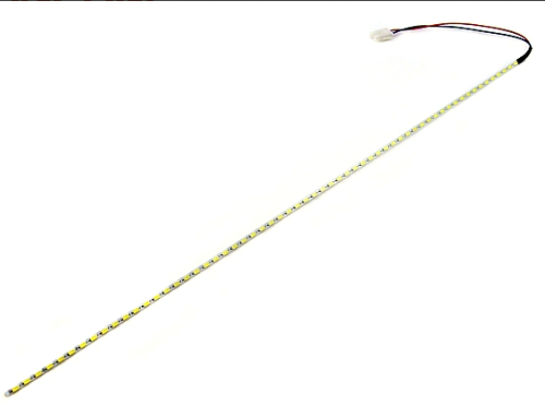 Светодиодная линейка универсальная для LED подсветки 15,4" 12V 66LED (3014) 14W; IP20; 2pin; 2,0ммх2ммх336мм 14W-15F-66LED (336мм) LED контроллерами C
