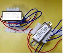 Трансформатор 220V 12V   200mA (0,2A) (EI35*15) 2.4W (37х34х31) китай ( крепление 50мм) 4pin , Красн-220V , Желт-12V     