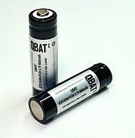 АККУМУЛЯТОР  14500 3,7V 800mAh Li-ION ICR14500-PCM (R06)(AA) (14х50мм) QBAT С платой защиты