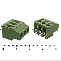 Клеммник винтовой(терминальный блок): XY129VB-3 (шаг 5,0mm) 3pin