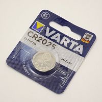 БАТАРЕЙКА ЛИТИЕВАЯ   2025 (CR2025) 3V 165mA Lithium (Li-Mn) VARTA <Дисковая> (20х2,5мм) PROFESSIONAL ELECTRONICS t эксплуат: -20+65°C 