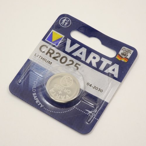 БАТАРЕЙКА ЛИТИЕВАЯ   2025 (CR2025) 3V 165mA Lithium (Li-Mn) VARTA <Дисковая> (20х2,5мм) PROFESSIONAL ELECTRONICS t эксплуат: -20+65°C 