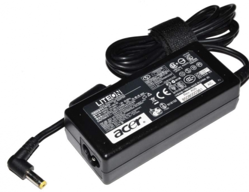 Блок питания импульсный, 19V, 3.42A, 65W, штекер: 5,5 х 2,1мм, вх: AC 100-240V, вх. разъем: ноутбучный, без кабеля