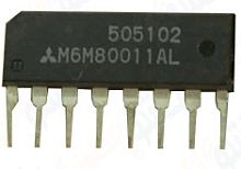 Микросхема 80011AL (M6M80011AL) orig SIL