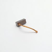 ЩЕТКИ ДЛЯ ЭЛЕКТРОДВИГАТЕЛЕЙ (7.9х7.8х19.1) МЕДНО-ГРАФИТОВЫЕ (brush-12  Cu-C) рабочая поверхность вогнутая (токопровод без крепления, 48 мм)