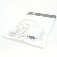 КОНВЕРТЕР HDMI в SVGA с усилителем (In: HDMI (штек); Out: SVGA (гн))+AUX Аudio-3.5(гн)) кабель Аudio-3.5 стерео L/R +microUSB-Питание в компл; для под