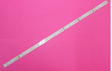 Светодиодная планка для подсветки ЖК панелей 32" 3V (7линз) 665х20мм , CF-7LED-9.5-3 (3В на каждую линзу) платформа фольгирован. стеклотекстолит
