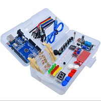 КОНСТРУКТОР ЭЛЕКТРОННЫЙ ARDUINO (стартовый,обучающий набор) (Модуль ArduinoUNO R3 на м/контр.ATmega328P(SMD); плата беспаечн.(400pin);1 х USB кабель;д