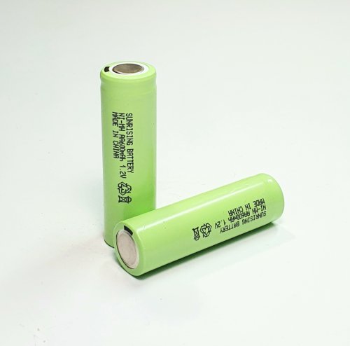 АККУМУЛЯТОР    1,2V    600mAh  Ni-Mh  (R06)(AA)     SUNRISING (Sunrise Power Source),   технология; вес: 14,2гр   