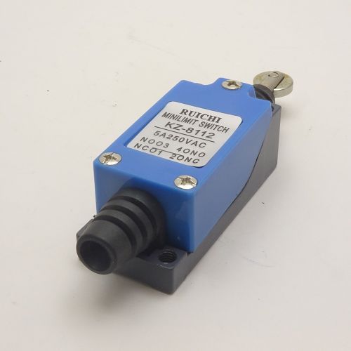  (Выключатель путевой KZ-8112 (TZ-8112) Al NO - NC (4P) 5 при 250 B (АС); 0,4 при 115 В (DC) А IP64 (28,2*25,6, 112) с горизонтальным нажимным роликом
