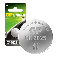 БАТАРЕЙКА ЛИТИЕВАЯ   2025 (CR2025)  GP  3V 150mAh