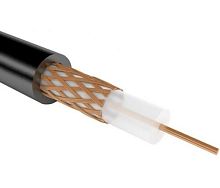 КАБЕЛЬ РАДИОЧАСТОТНЫЙ РК-75-2-11 ЧЕРНЫЙ d3.5mm Наружный 75 Om (Центр.жила Медь одножильн./Плотность оплетки 92% Медь)