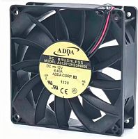 Вентилятор DC12V, 120x120x38мм, 7 лопастей, 4pin, 4.40A 52.8W AS12012HB389B00, пластик