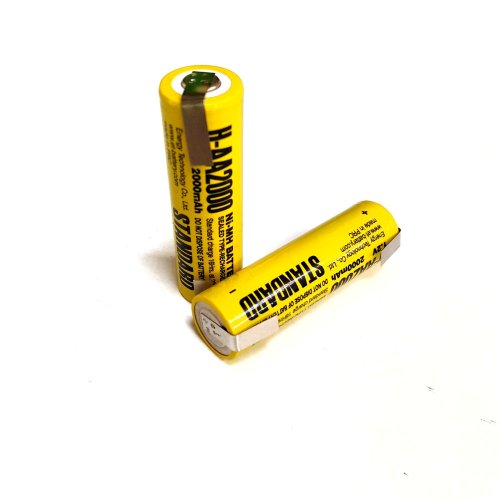 АККУМУЛЯТОР    1,2V   2000mAh    с выводами   Ni-MH  (R06)(AA)  (14,5х50мм)   QBAT INDUSTRIAL H-AA 2000-FT   