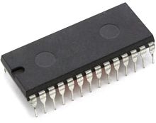 Микросхема LM8562 orig /Alarm-Digital-Uhr/clock, Udd=-14..-8V/ DIP28