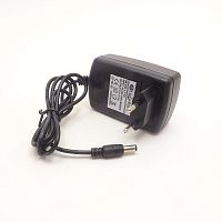Блок питания импульсный, 12V, 2.0A, 24W, штекер: 5,5 х 2,1мм, В розетку, вх: AC 100-240V YW120V020_D