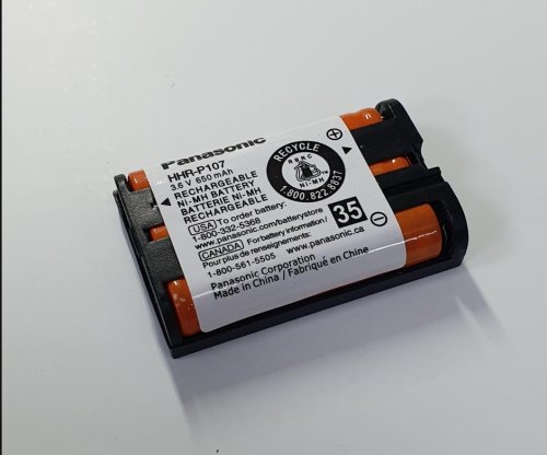 АККУМУЛЯТОР Р/Т HHR-P107 (TYPE 35) Ni-Mh 3.6V 650mAh 2.4GHz Panasonic Для радиотелефонов: Panasonic KX-TG3021/3022/3031/3032/3033/3034/3510/3511/3520/ фото 2 АККУМУЛЯТОР Р/Т HHR-P107 (TYPE 35) Ni-Mh 3.6V 650mAh 2.4GHz Panasonic Для радиотелефонов: Panasonic KX-TG3021/3022/3031/3032/3033/3034/3510/3511/3520/ фото 2