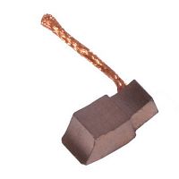 ЩЕТКИ ДЛЯ ЭЛЕКТРОДВИГАТЕЛЕЙ (8.5х9.55х22.4) МЕДНО-ГРАФИТОВЫЕ (brush-1  Cu-C) рабочая поверхность вогнутая (токопровод без крепления, 32 мм)
