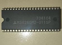 Микросхема M34240M2-011 SP orig DIP42