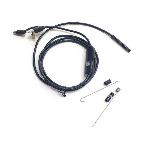 ВИДЕОЭНДОСКОП Гибкая камера "Android 3 in 1" (microUSB + USB + Type-C) (d=5,5мм/жесткий кабель- 1.5м); IP67; HD 640*480/1280*720 ВИДЕОЭНДОСКОП Гибкая камера "Android 3 in 1" (microUSB + USB + Type-C) (d=5,5мм/жесткий кабель- 1.5м); IP67; HD 640*480/1280*720