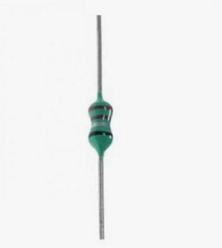 Дроссель Аксиальные выводы 0307 (3x7mm) 82мкГн/0,082mH 0,175A; 3,2 Om, 6.5MHz , высокочастотный , добротность 50Q (для общего применения) (EC24-820K)